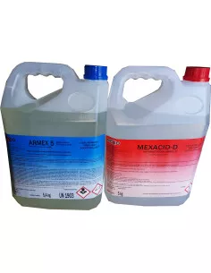 Armex 5 - polski preparat do dezynfekcji na bazie dwutlenku chloru (ClO₂) 5kg 2
