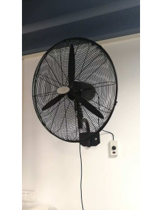 Wentylator przemysłowy ze sterownikiem, ścienny FA-650W 65 cm 210W